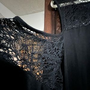 COPY - COPY - Torrid high low black maxi size 3